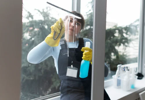 Nettoyage de vitres intérieures et extérieures à Saint-Branchs